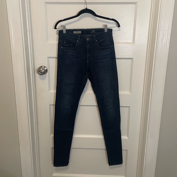 AG Adriano Goldschmied The Farrah High-Rise Skinny Jeans Size 26 - Picture 3 of 8